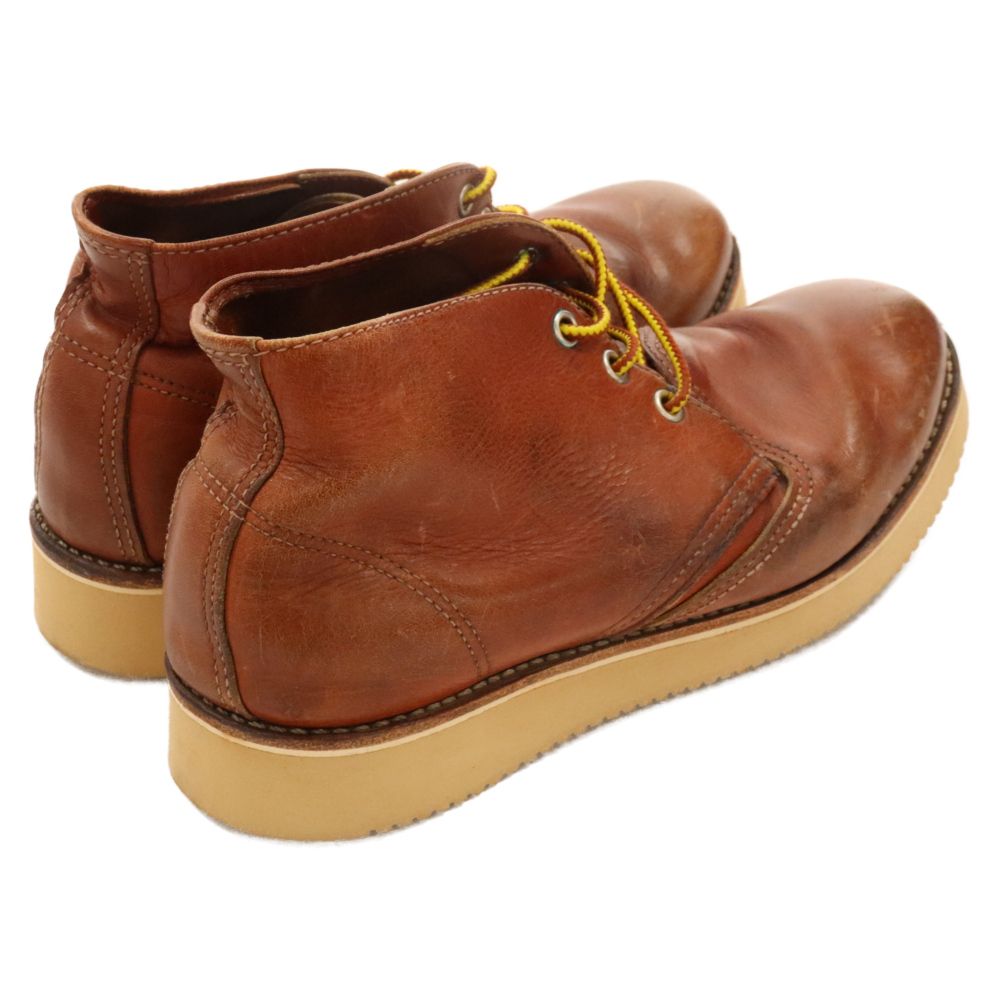 RED WING (レッド ウイング) 3139 CLASSIC CHUKKA クラシックチャッカブーツ ブラウン US8/26cm - メルカリ