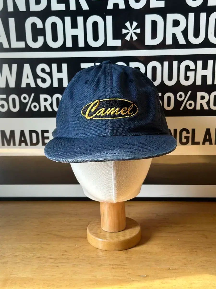 VINTAGE CAMEL キャメル CAP MADE IN USA 90's Used Dad Cap