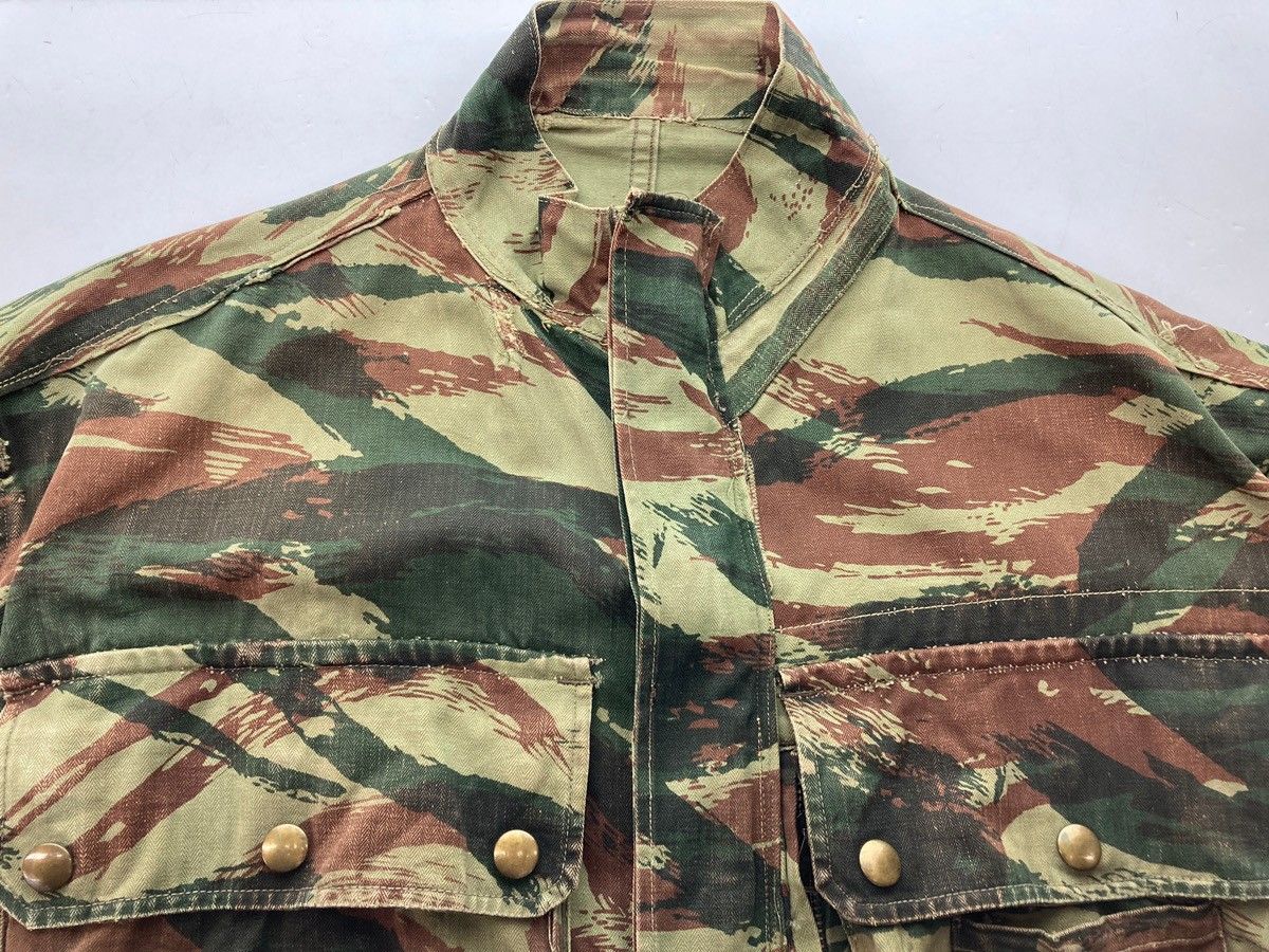 ミリタリー Military Item French Army Paratrooper Jacket フランス軍 パラトルーパー リザードカモ ヘリンボーン TAP47/56 サイズ表記なし ジャケット カモフラージュ・迷彩 カーキ 104MT-231