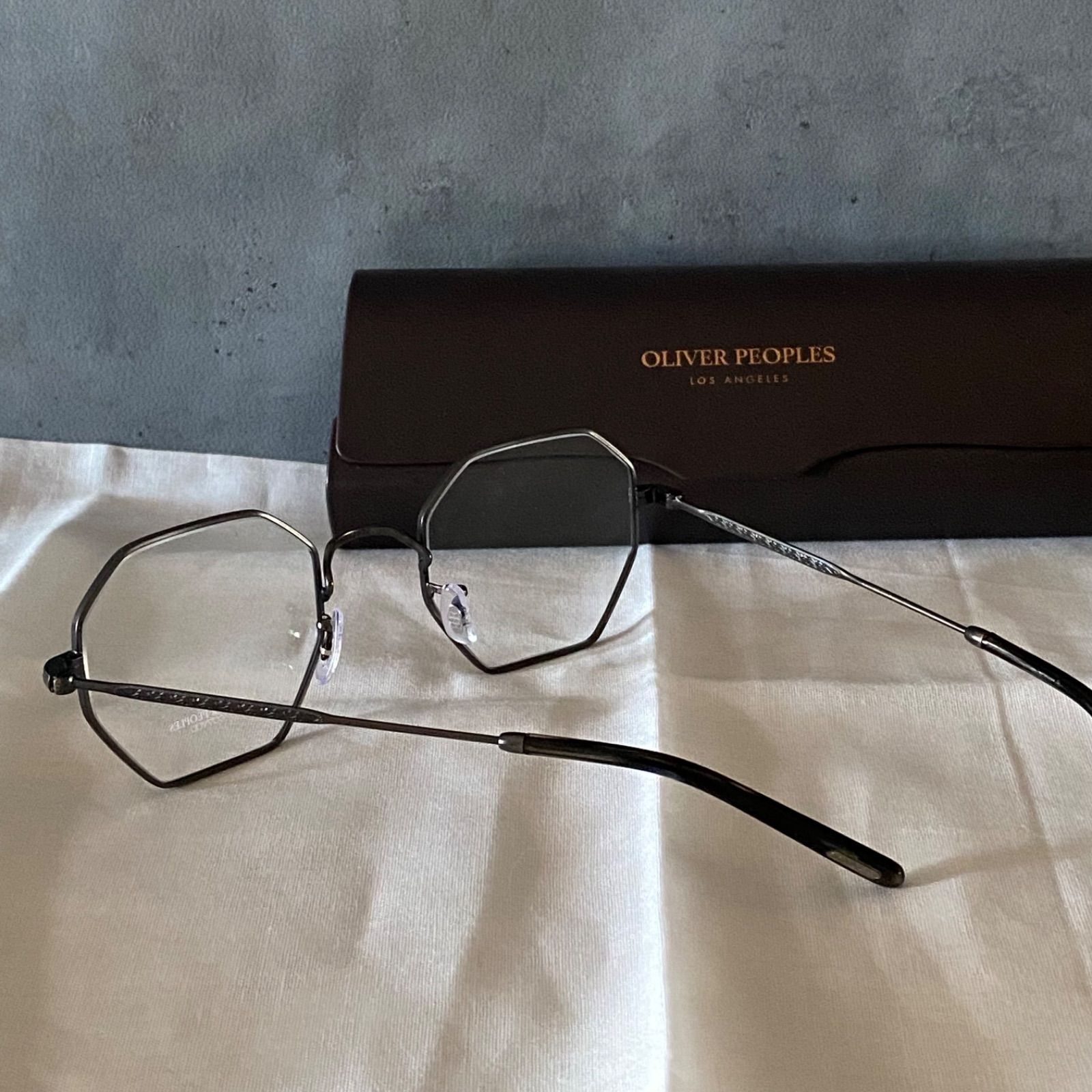 未使用品未使用 オリバーピープルズ Holender メガネ眼鏡 イタリア製 ...
