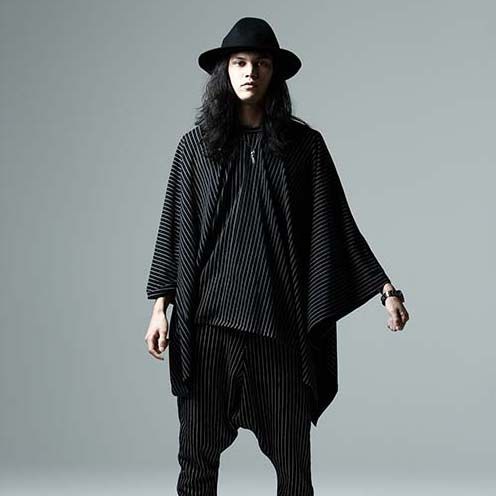 Lサイズ ZEPHYREN ゼファレン Lサイズ PONCHO TEE L/S (STRIPE) T-SHIRTS Tシャツ