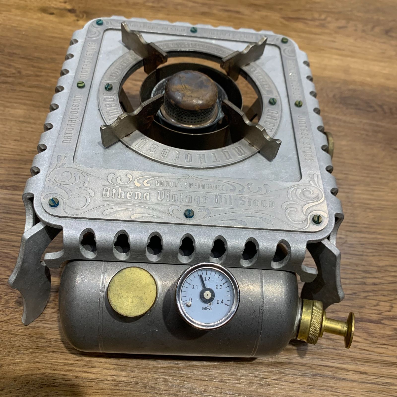 撮影 玄人向け Springhill アテナオイルストーブ 100~4000W 高火力 灯油コンロ 灯油バーナー レトロ シングルバーナー 灯油ストーブ ケロシンバーナー コンパクト 調理 コンロ