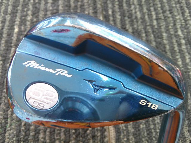 MIZUNO - ミズノ MizunoPro S18 BLUE ウェッジ 52° 中古 ウェッジ ミズノ Mizuno Pro S18 Blue 52-09/DG Tour Issue
