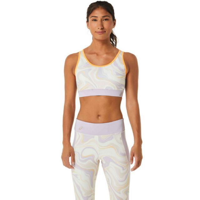 asics アシックス WOMEN GRAPHIC BRA ダスクバイオレット XS 2042A269 500 | スポーツ用品 スポーツ グッズ ツール アクセサリー 雑貨 小物 使いやすい テニス 衣類 レディース 女性用 XS インナー 下着 ド