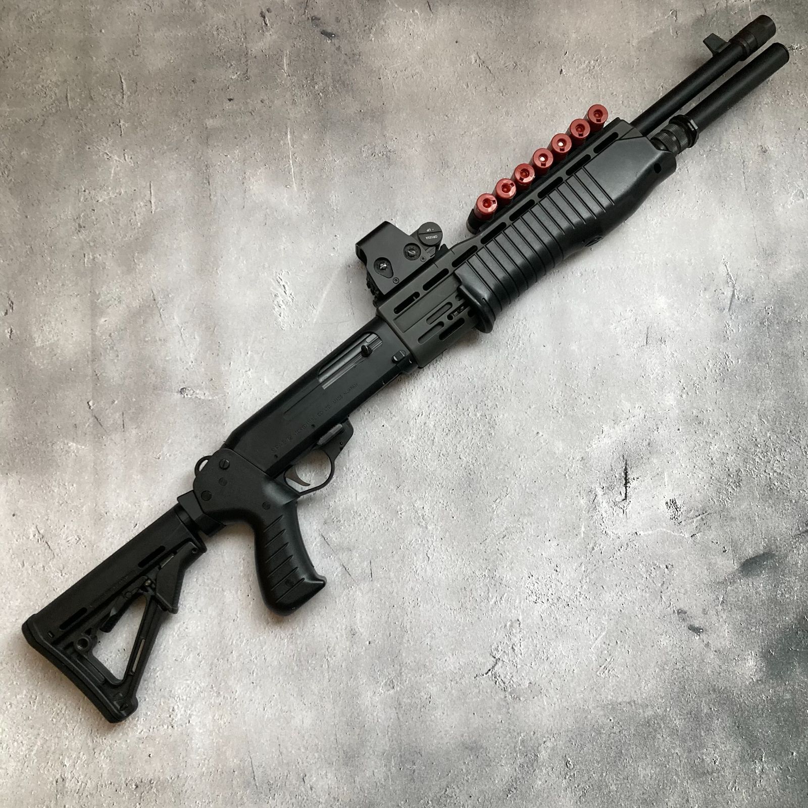 東京マルイ スパス12 SPAS12 M4 ストックアダプター - メルカリ
