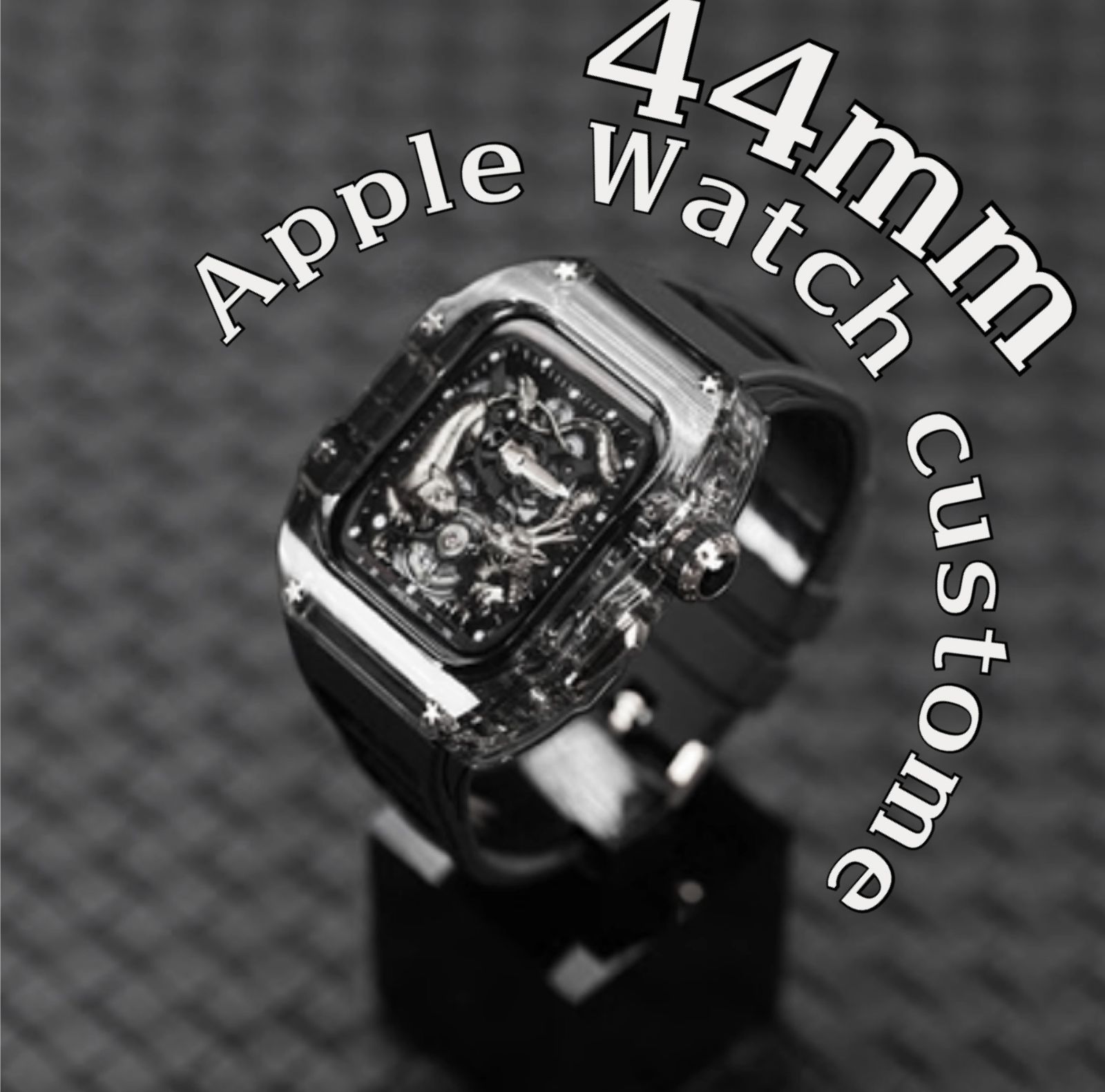 45mm 44mm用 アップルウォッチバンド ラバーベルト カバー Apple Watch ケース スポーツ 11