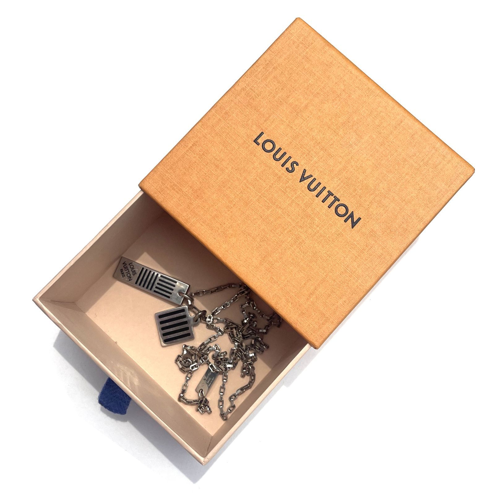 ルイ ヴィトン LOUIS VUITTON ネックレス コリエ ダミエカラーズ