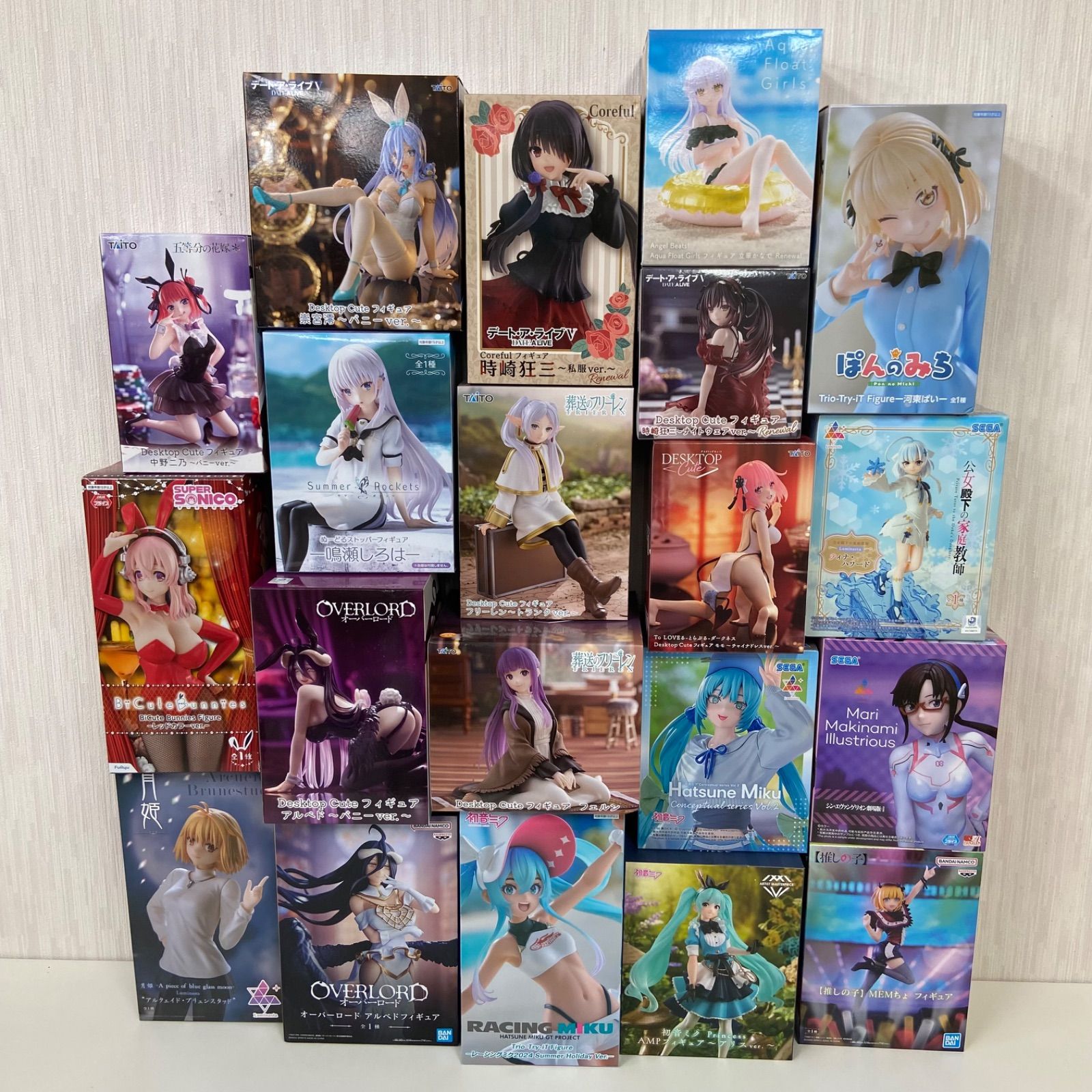 【新品未開封】美少女フィギュア19点まとめ売り フリーレン 五等分 初音ミク 他 フィギュア 未開封 美少女 フィギュア まとめ 計20点 葬送のフリーレン