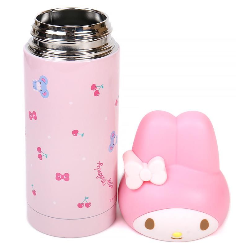 マイメロディ 水筒 マグボトル フェイス形ステンレスマグボトル 保温