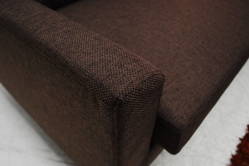 ファブリックソファー オットマンセット