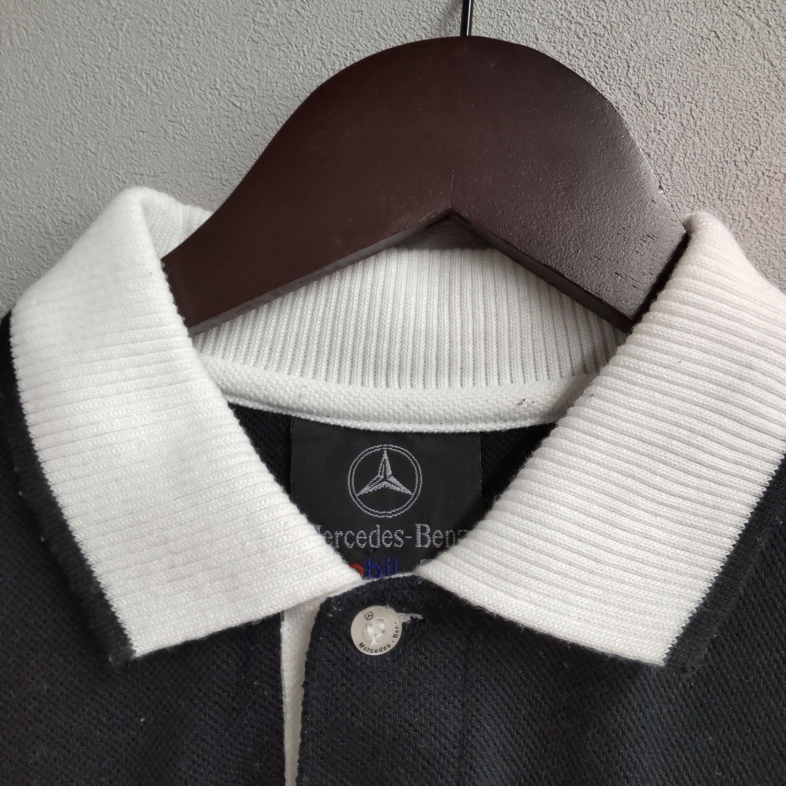 M9044 Mercedes-Benz メルセデスベンツ コラボ ポロシャツ ホワイト