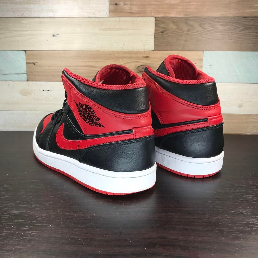 NIKE AIR JORDAN 1 MID BRED TOE ナイキ エア ジョーダン 1 ミッド
