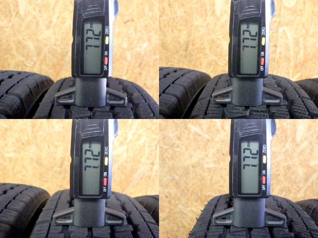 SP703 F●送料無料◆2025年製 約8部山●BS W300●145|80R12 80|78NLT●4本