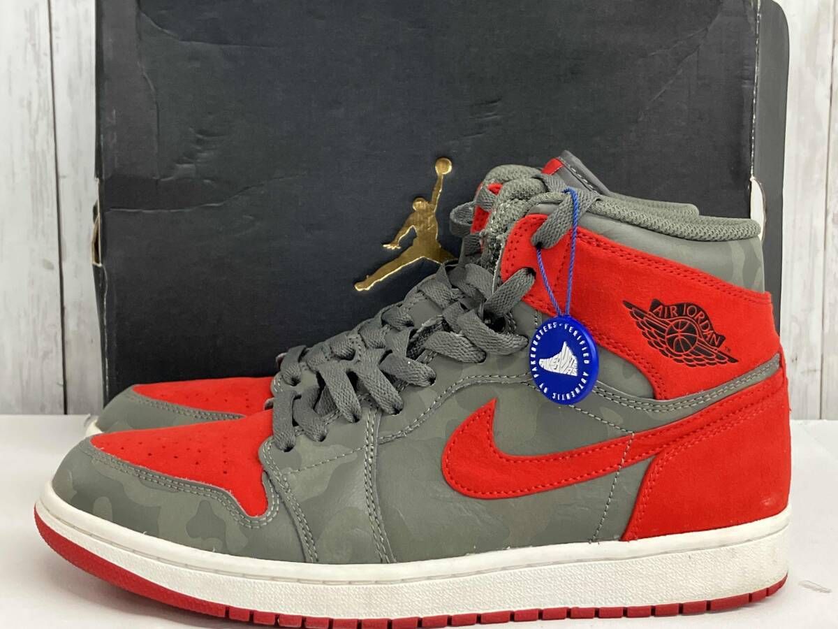 鑑定済み】NIKE AIR JORDAN1 RETRO HIGH PREM スニーカー ナイキ エア 