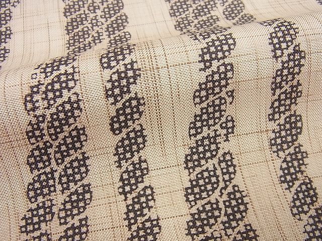 平和屋本店■希少 小紋師 藍田正雄 江戸小紋 訪問着 燕 紬地 逸品 未使用3s1918 平和屋本店□希少 小紋師 藍田正雄 江戸小紋 訪問着 燕 紬地 逸品 未