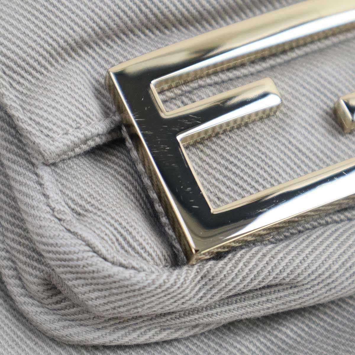 FENDI フェンディ 22AW Baguette 25th Anniversary コットンドリル  