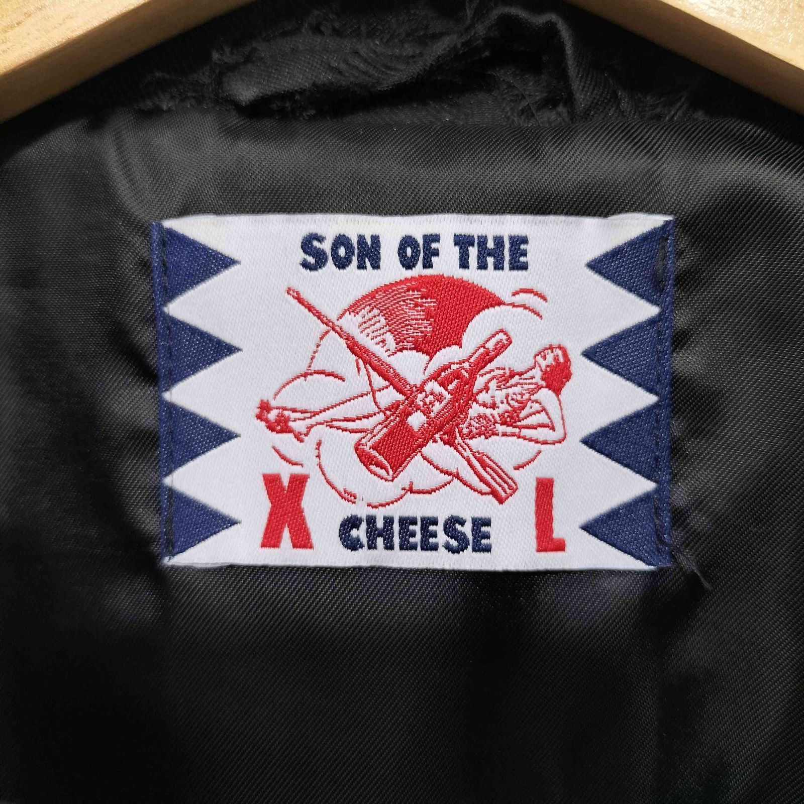 サノバチーズ SON OF THE CHEESE Cross Coach JKT ( BLACK 