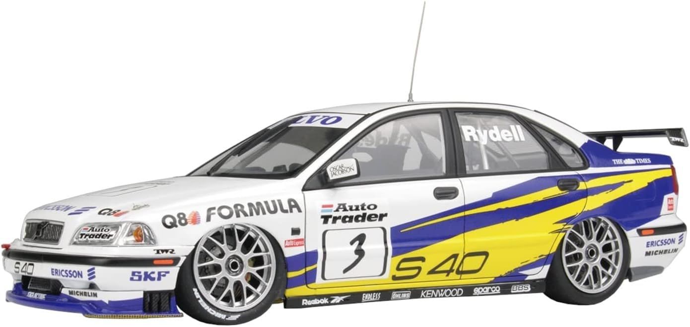 1/24 ボルボ S40 1997 BTCC ブランズハッチ ウィナー　完成品 中古】ﾌﾟﾗｯﾂ 1/24 ﾎﾞﾙﾎﾞ S40 1997 BTCC ﾌﾞﾗﾝｽﾞﾊｯﾁ ｳｨﾅｰ ﾃﾞｨﾃｰﾙ