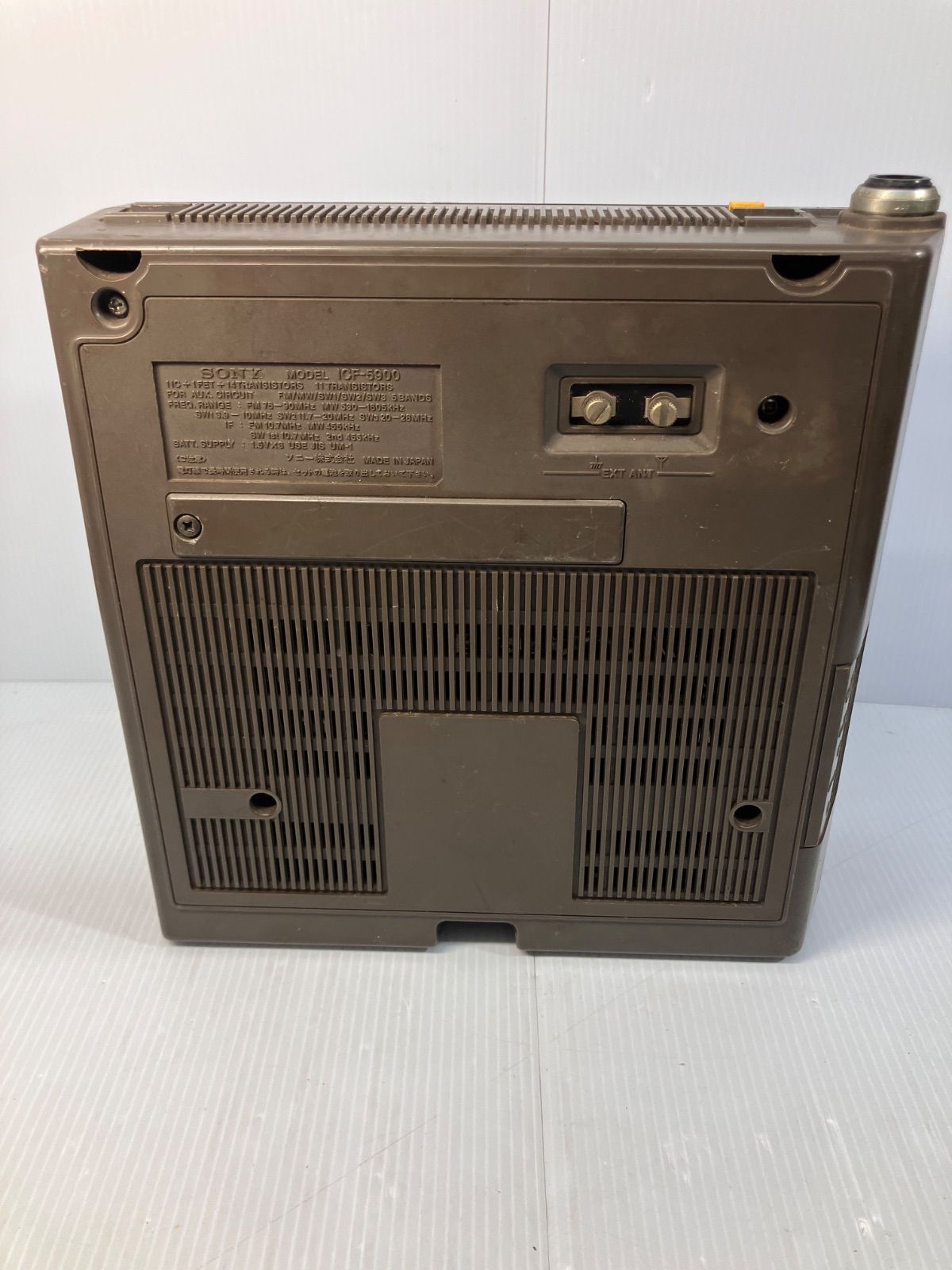 SONY ICF-5900 昭和 レトロ 希少】SONY/ソニー ICF-5900 マルチバンドレシーバー 昭和レトロ