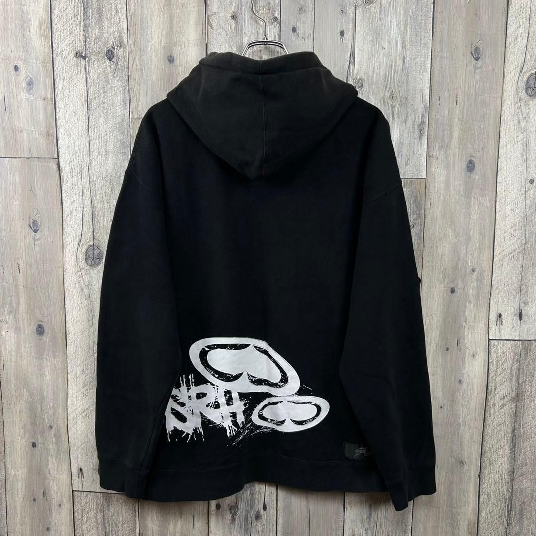 OLD SRH 90s エスアールエイチ 両面プリント スウェット パーカー L