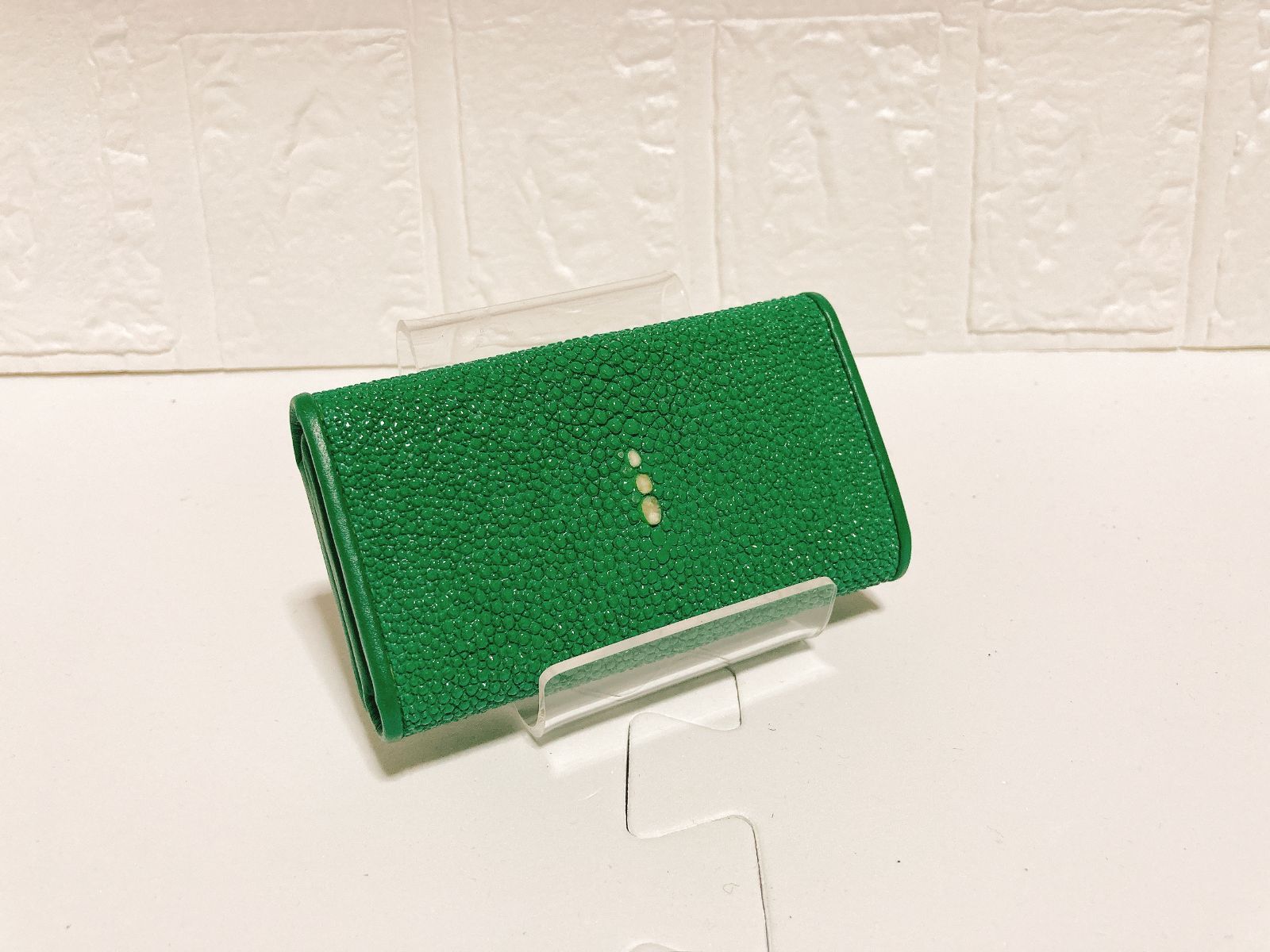 ☆簡易梱包版☆【新品・高級品】ガルーシャ キーケース キャビア