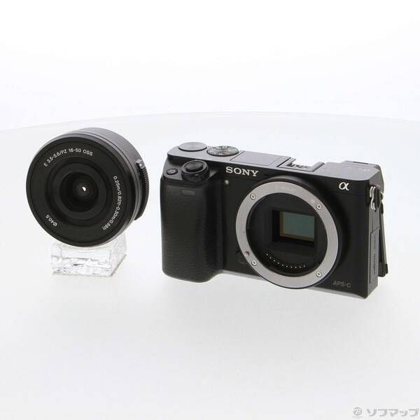 〔 品〕 α6000 パワーズームレンズキット ブラック ILCE-6000L 377