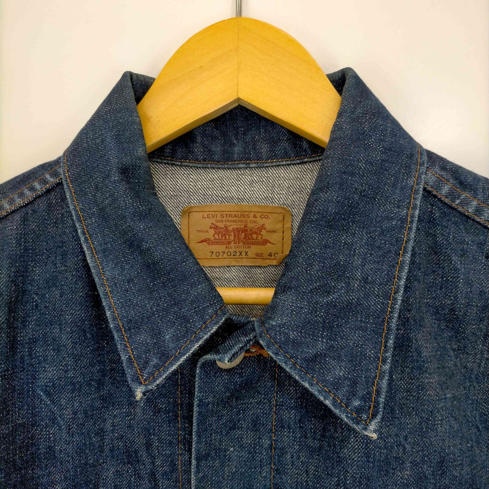 Levi´s リーバイス70702 デニムジャケット 1st復刻80s 38㌅