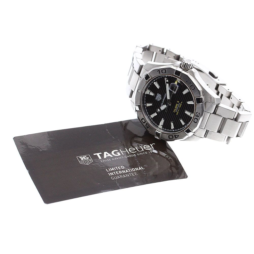TAG Heuerアクアレーサーキャリバー5 way2010 TAG Heuer Aquaracer - Steel - 43 mm | TAG Heuer US