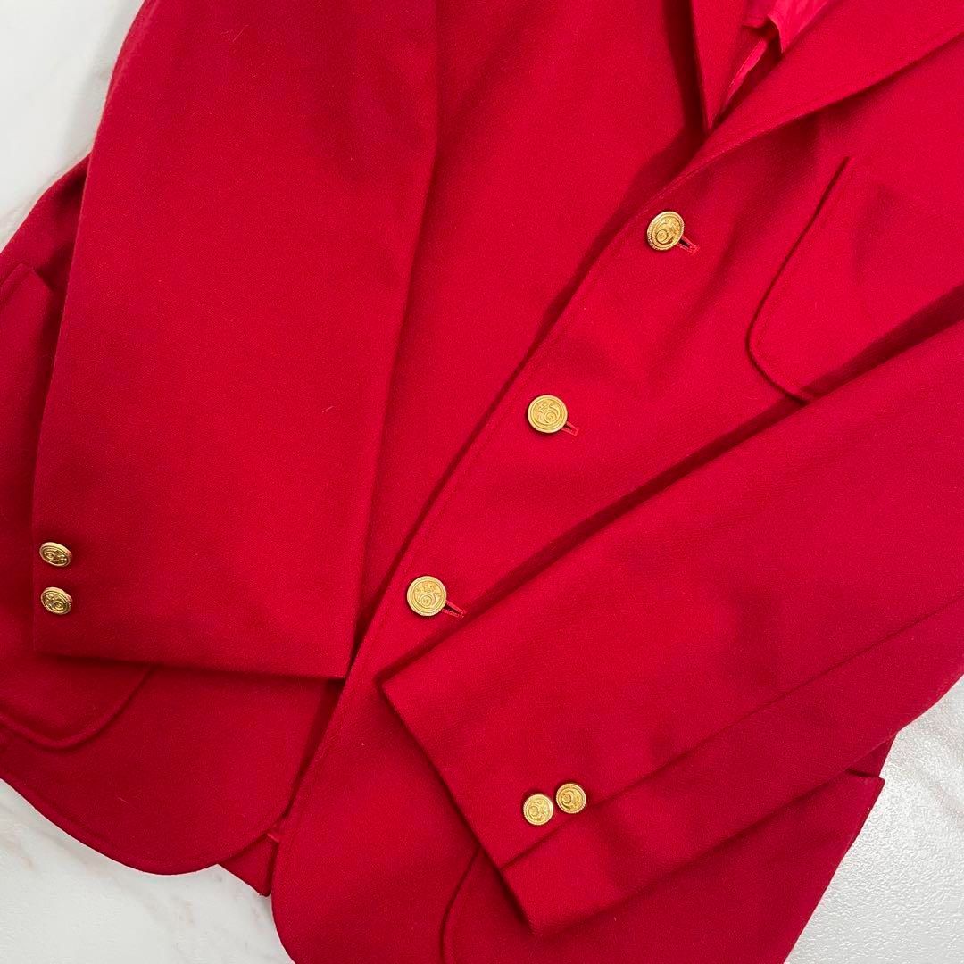 90sヴィンテージ rockers 3ボタン ウールテーラードジャケット 金