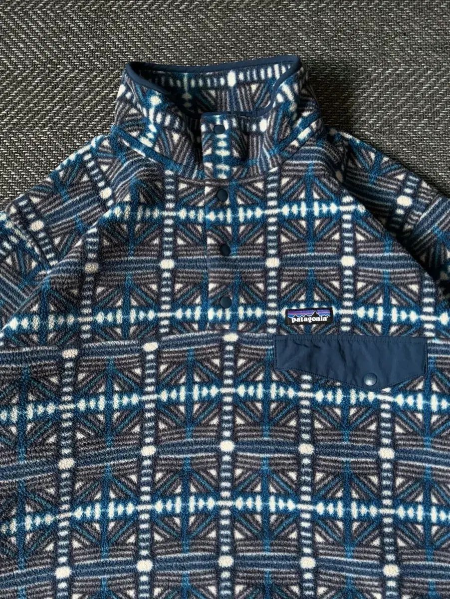 ビンテージ Patagonia パタゴニア シンチラ フリース 総柄 幾何学 ビンテージ Patagonia パタゴニア シンチラ フリース 総柄 幾何