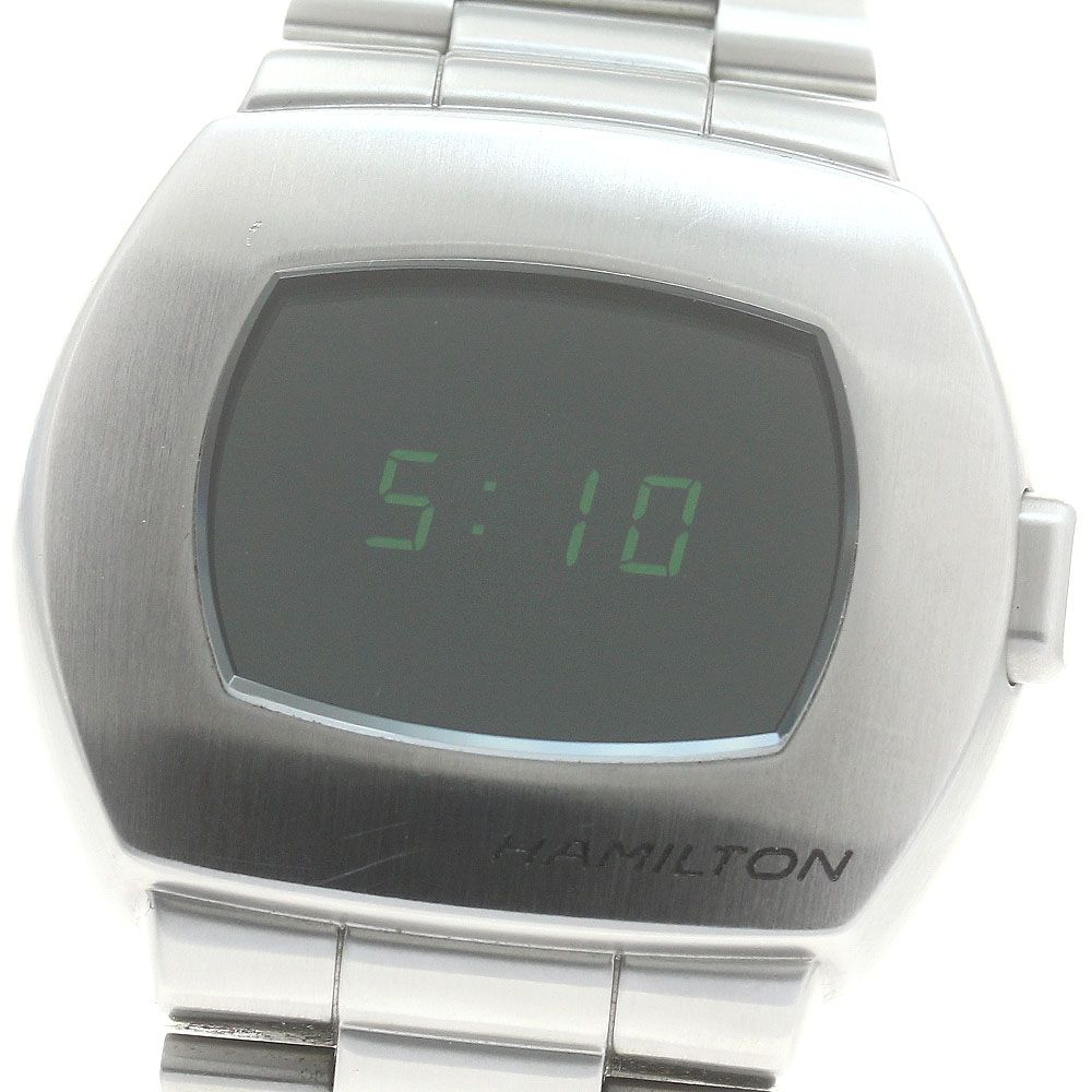 HAMILTON ハミルトン PSR H524140 クォーツ HAMILTON ハミルトン H524140 PSR パルサー 50周年記念 クォーツ