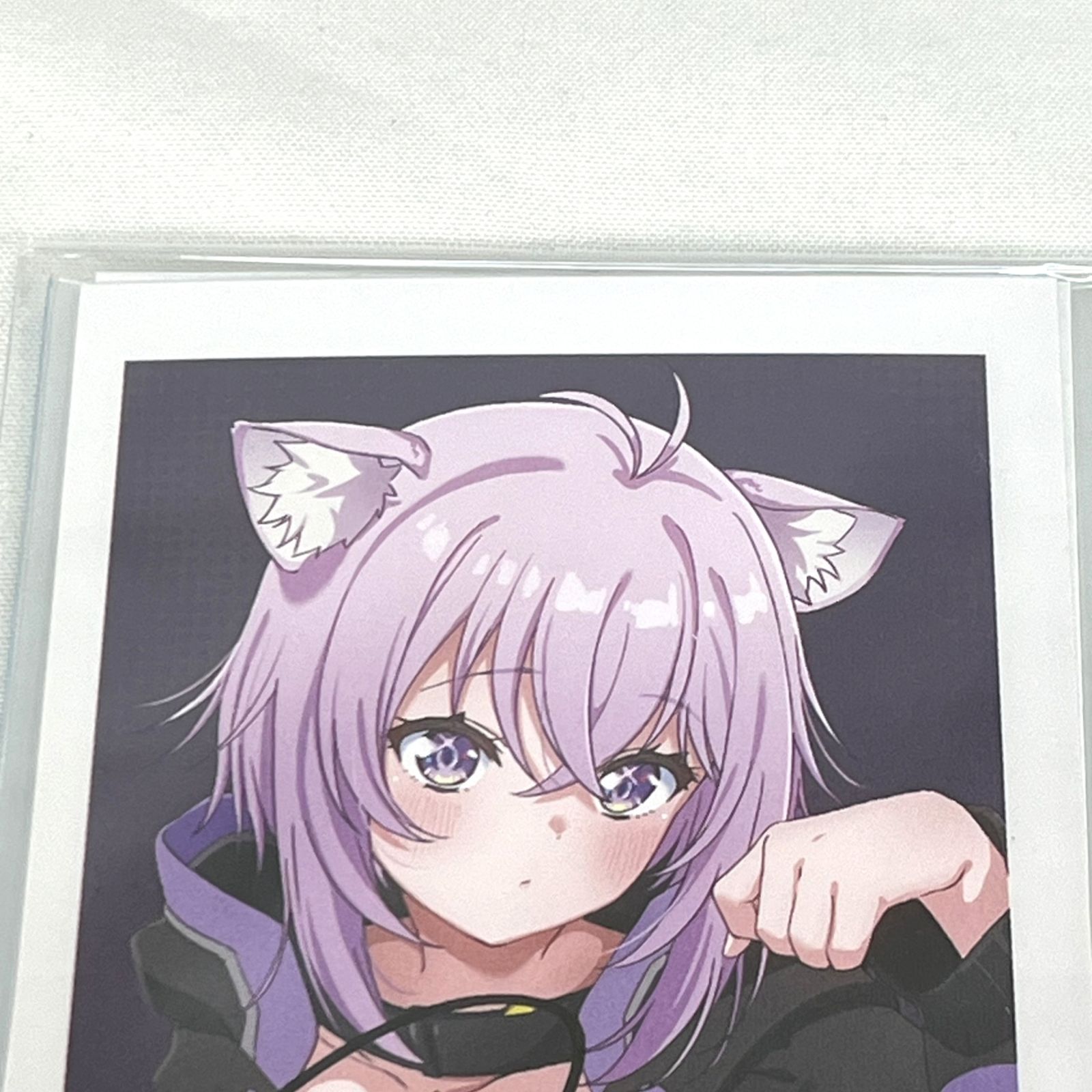 猫又おかゆ 誕生日記念2024 直筆サイン入りチェキ 中古未開封品