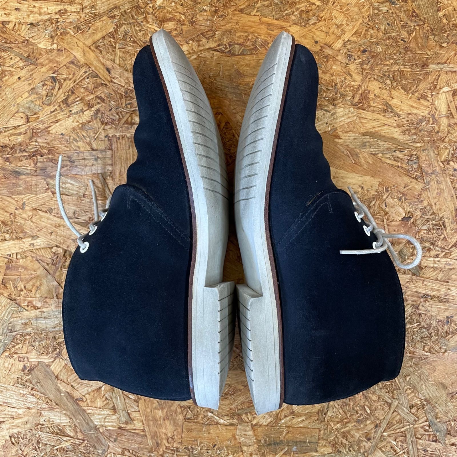 イングランド製 SANDERS チャッカブーツ 8870AS ネイビー UK7 26.0cm