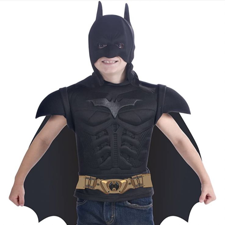 バットマン マッスルチェストシャツ キッズコスチューム 男の子