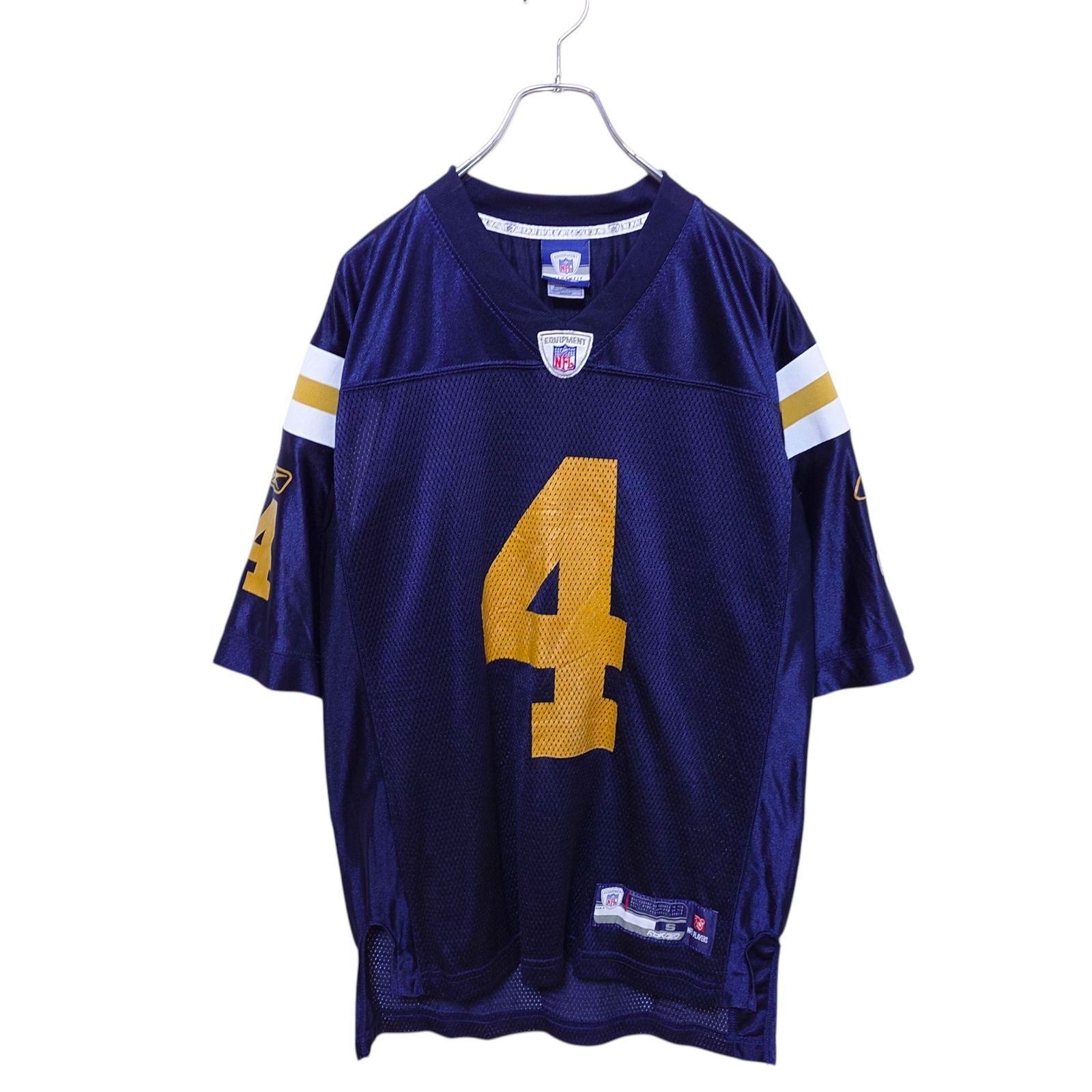Reebok - 【Reebok】 NFL ミネソタ・バイキングス ゲームシャツ S-2068 Reebok】 NFL ミネソタ・バイキングス ゲームシャツ S-2068