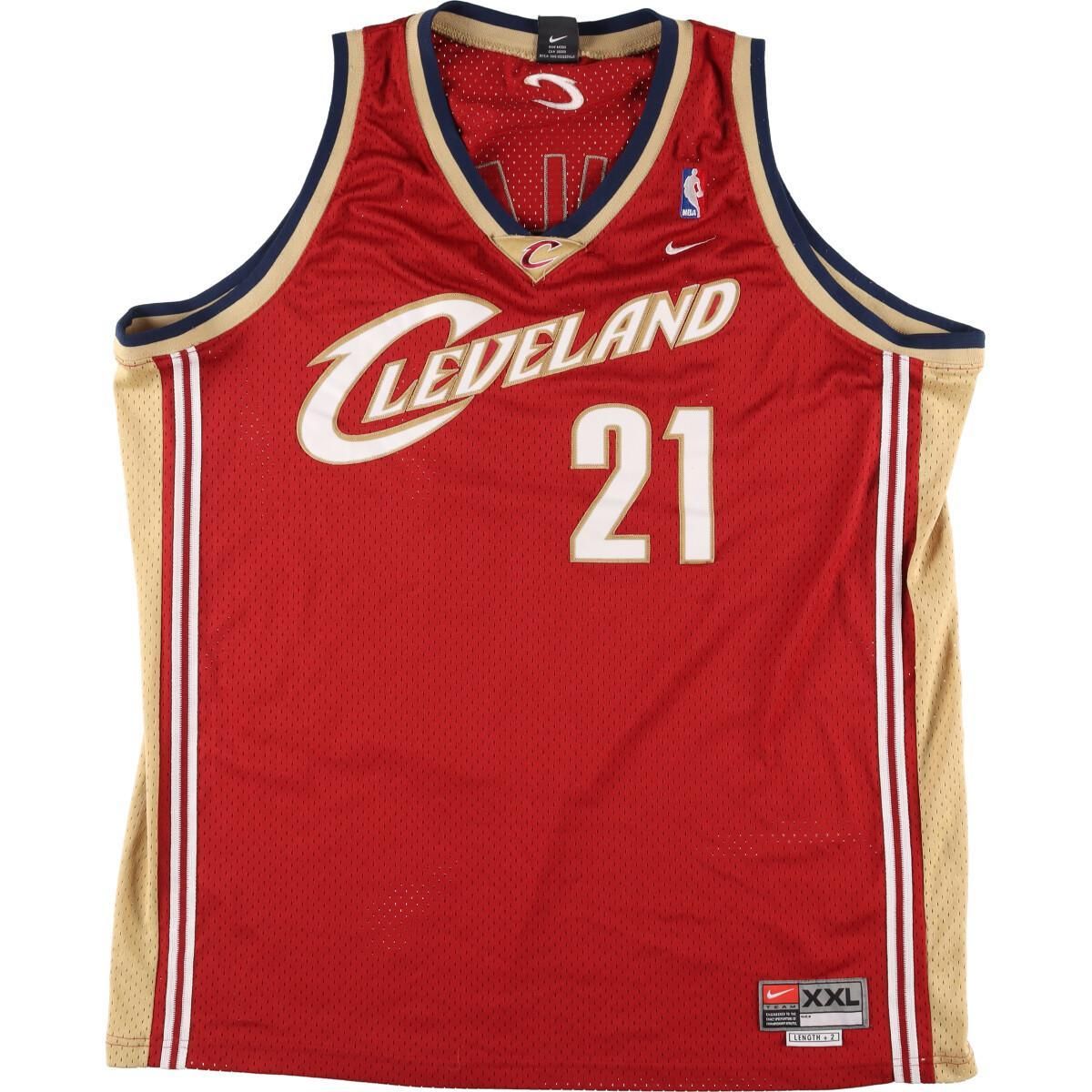 古着 ナイキ NIKE TEAM NBA CLEVELAND CAVALIERS クリーブランドキャ