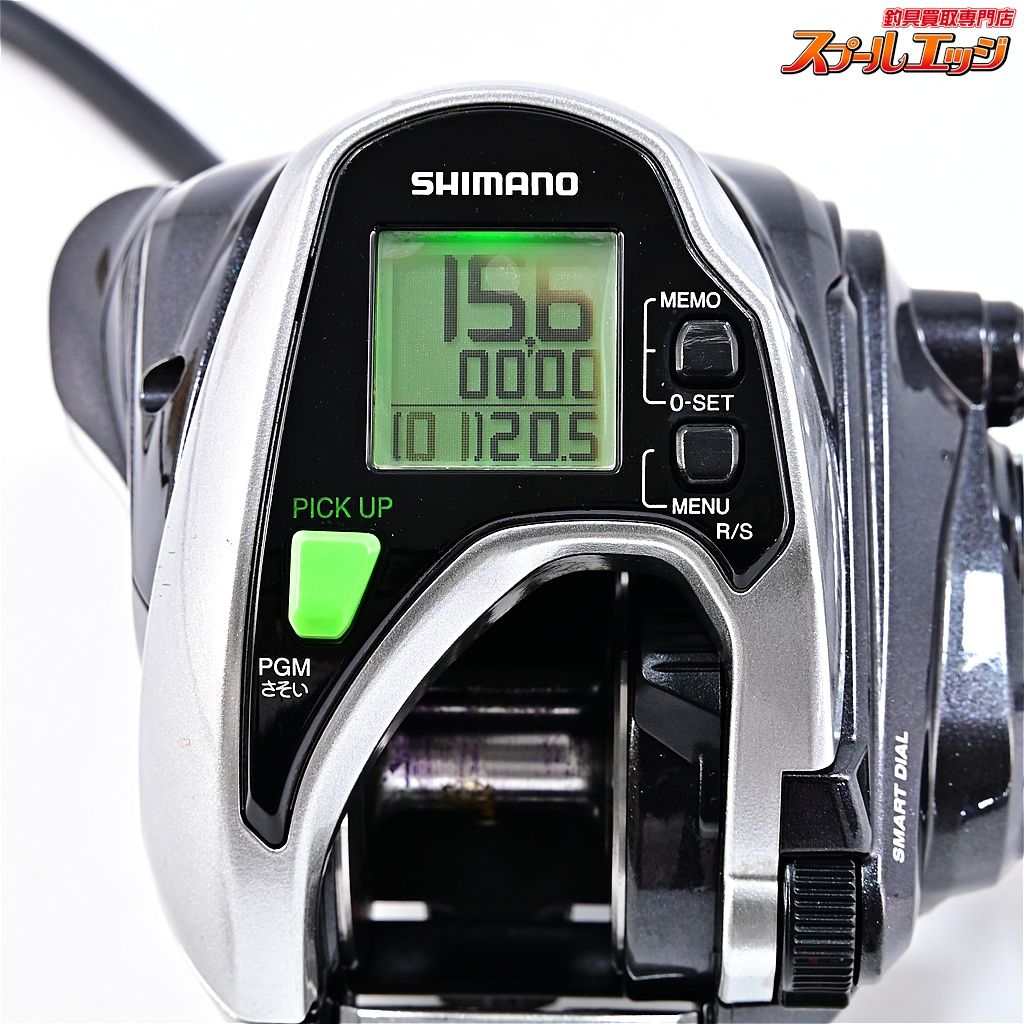 お見逃しなく! シマノ 15フォースマスター 800 使用距離148.7km 使用282.5時間 SHIMANO FORCE MASTER m42501