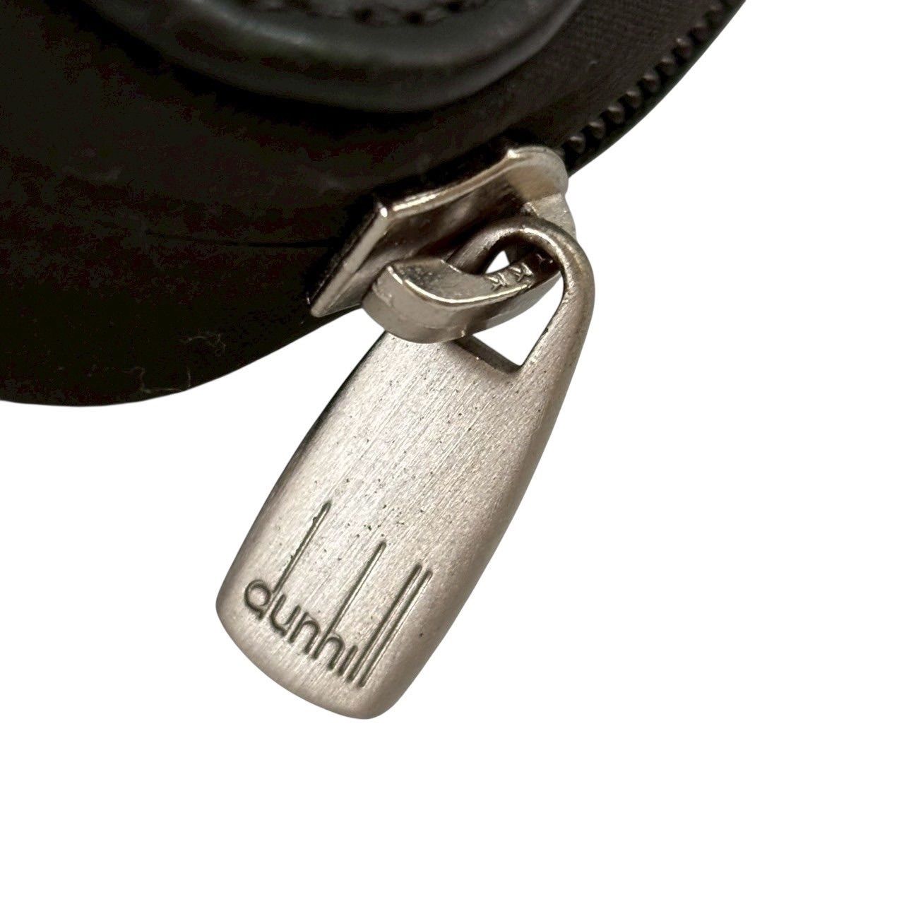 【美品】dunhill シャーシ オーガナイザー ラウンドファスナー 長財布 黒 dunhill ダンヒル ラウンドファスナー長財布 黒 シンプル 大きめ
