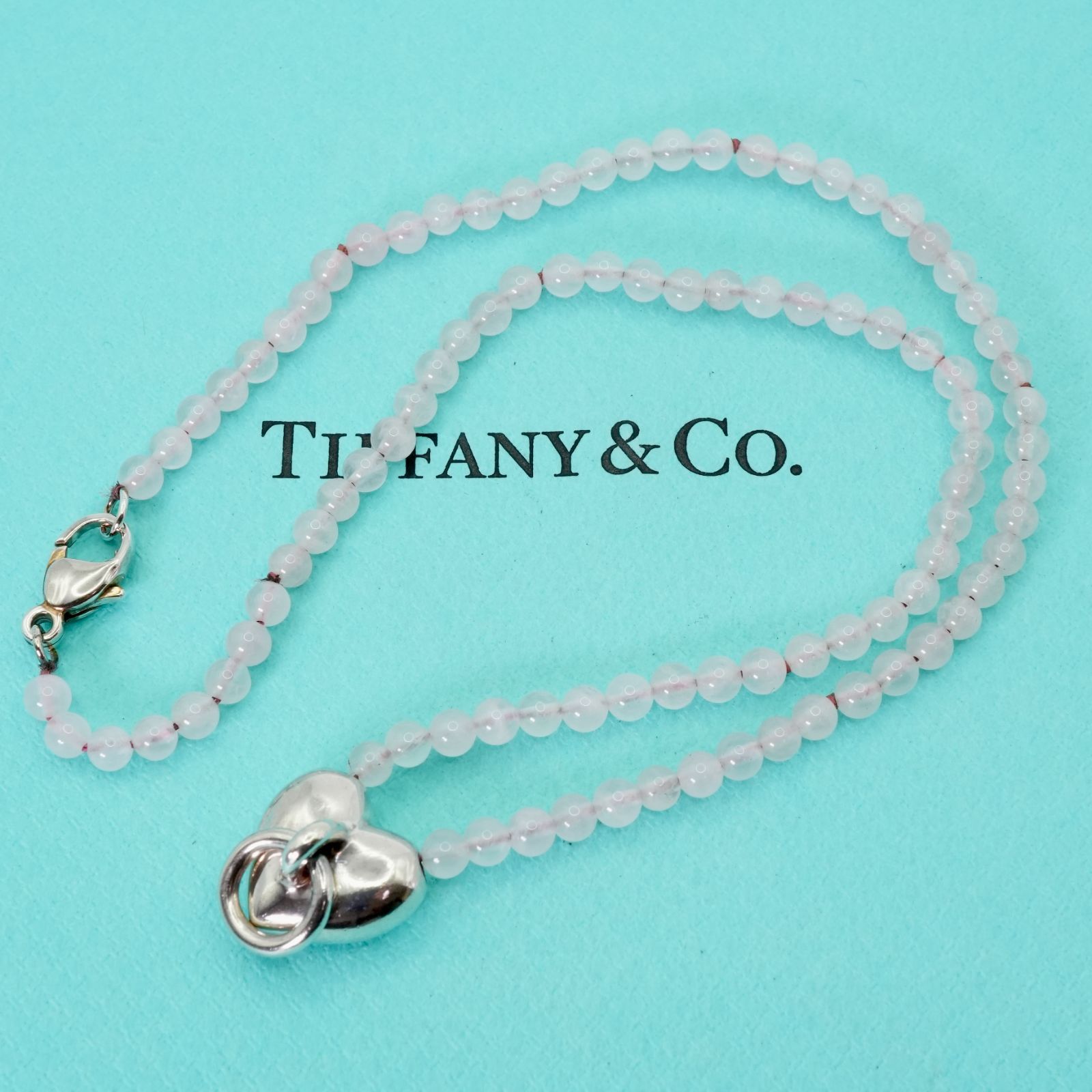 40s スウィートハートジュエリー WW2 シルバー チャーム 勿忘草