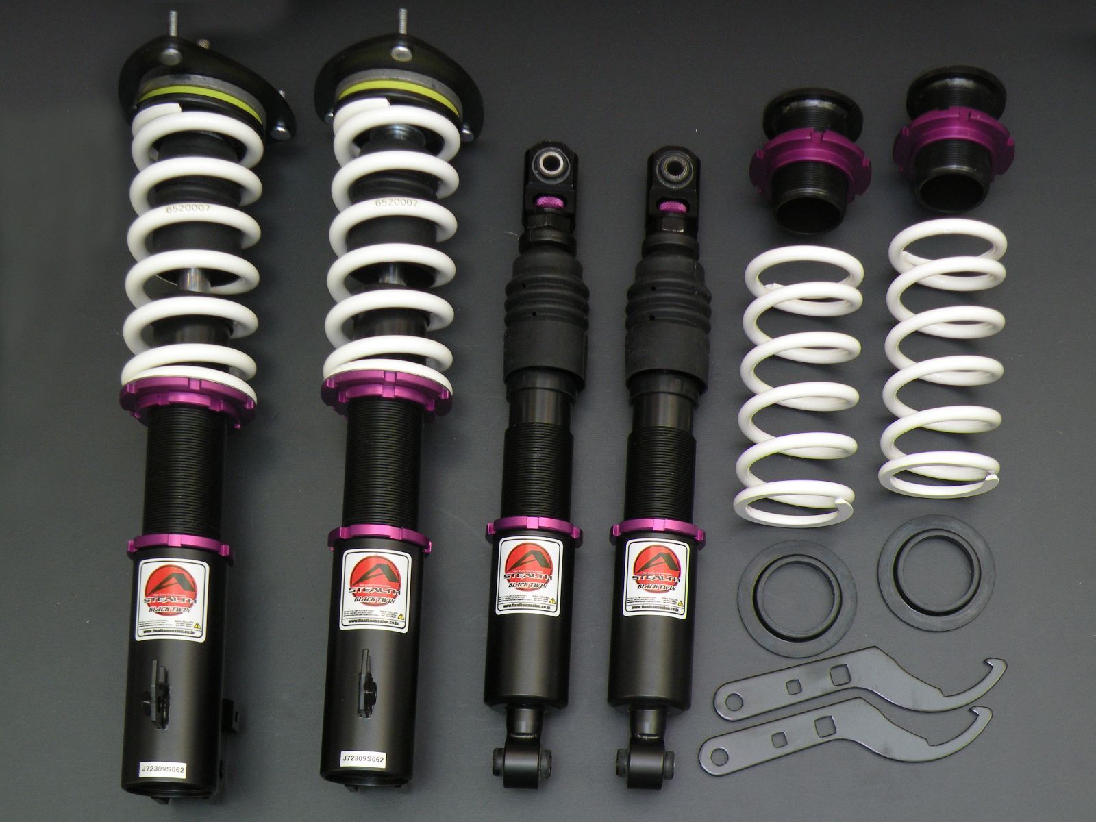 NCP58G/NCP51V プロボックス/サクシード 車高調/サスペンション ブラックツイン ファイナルコネクション