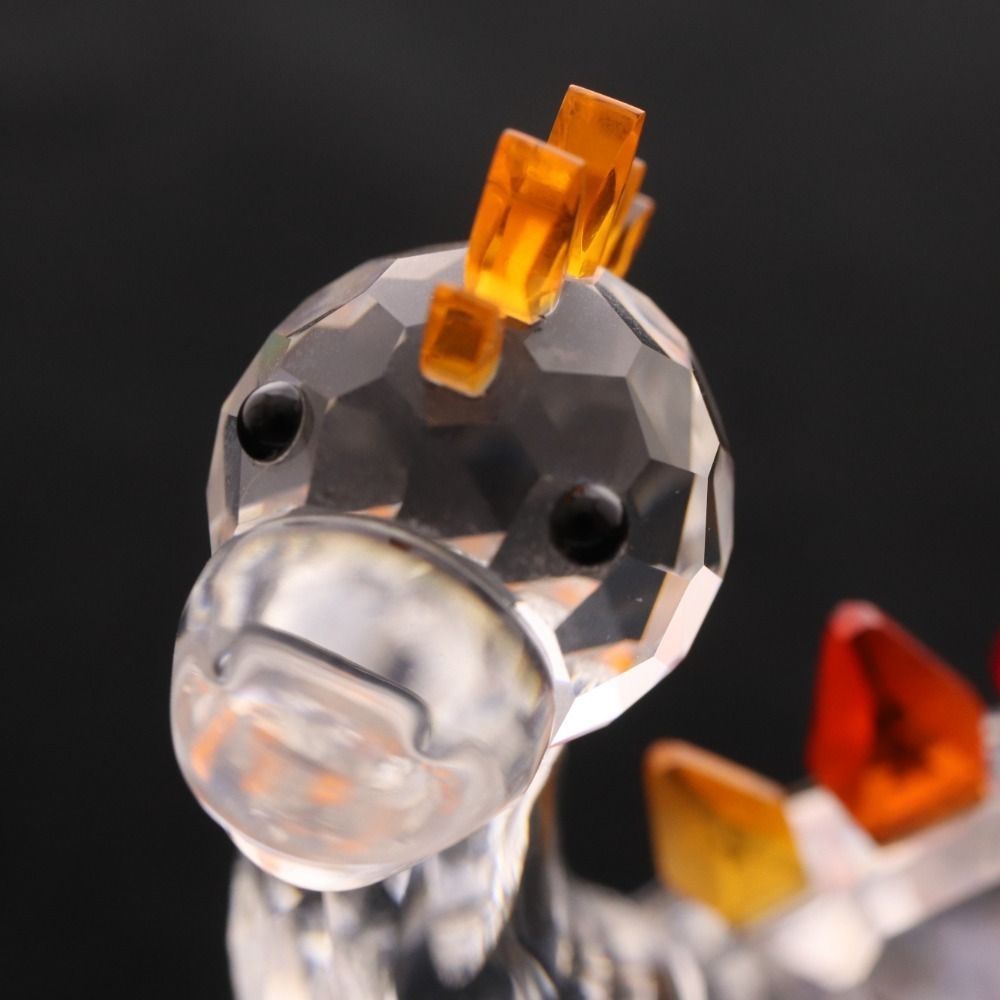 美品/スワロフスキー 恐竜 ディノ 置物 フィギュリン 箱つき 美品