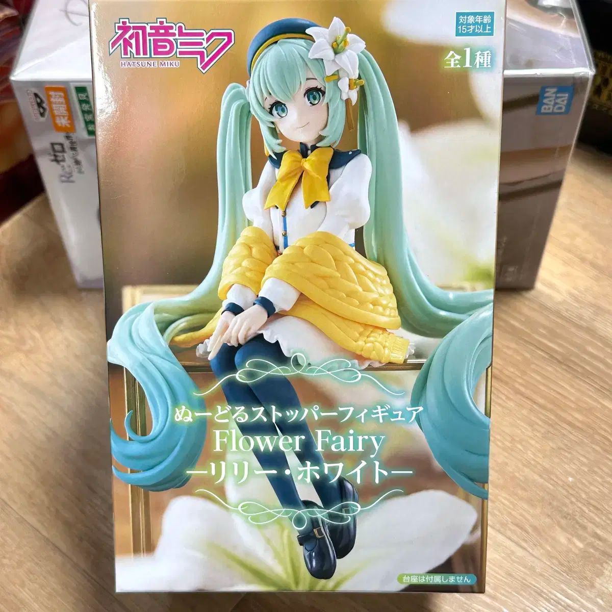 未開封 初音 ミク フラワー リリー(LILY) ゆり ヌードルストッパー ホワイド Ver