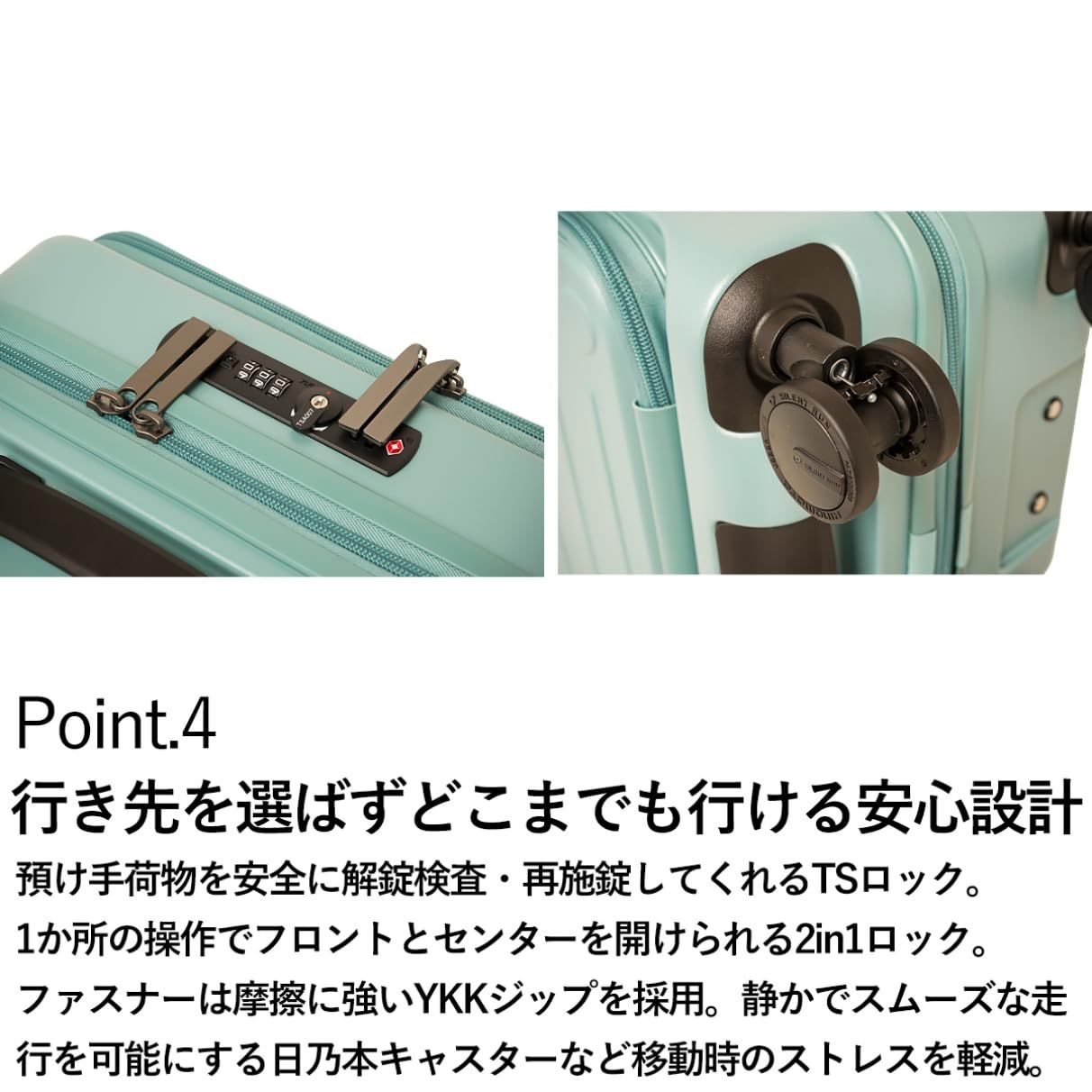  Oltimo スーツケース 機内持ち込み フロントオープン Sサイズ 軽量 TSロック ストッパー付き 37 L 3 1 kg 50 cm OT 0857 ブラック その他 旅行かばん 小分けバッグ