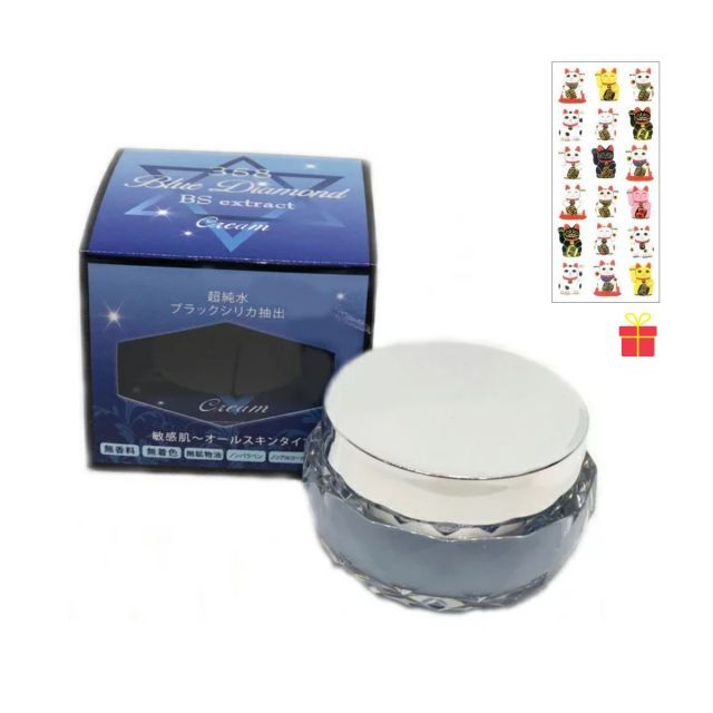フォレスト・ラボ 358シリーズ　358 ブルーダイヤモンド 30g【3個セット】【金運招き猫シール1枚付】美容クリーム EGF様作用 プロテオグリカン セラミド アルブチン スキンケア エイジング 保