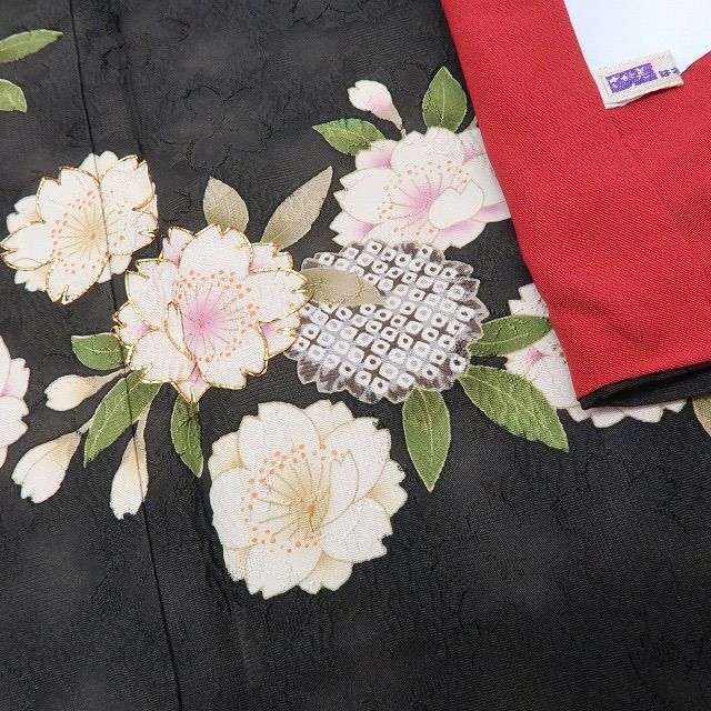 六花-RIKKA- 正絹 さがみ謹製 金駒刺 桜 トールサイズ 訪問着 着物 A3876