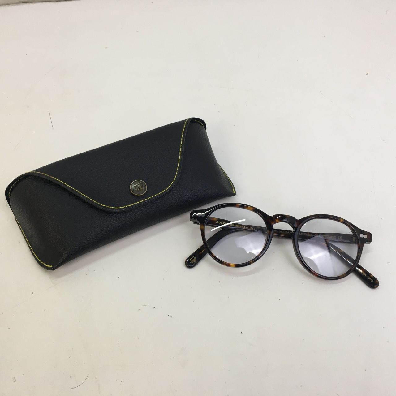 01w-3059 MOSCOT MILTZEN モスコット ミルツェン TORTOISE 4622-145  メガネ  【中古品】