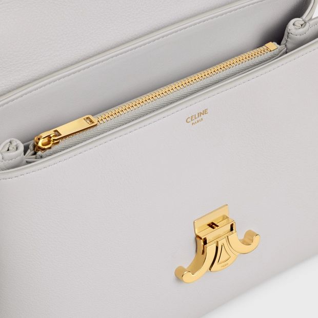 希少✨　CELINE フリンジ付きグレー バッグ 2025年廃盤 定価45万】新品同様 セリーヌ ベルトバッグ マイクロ