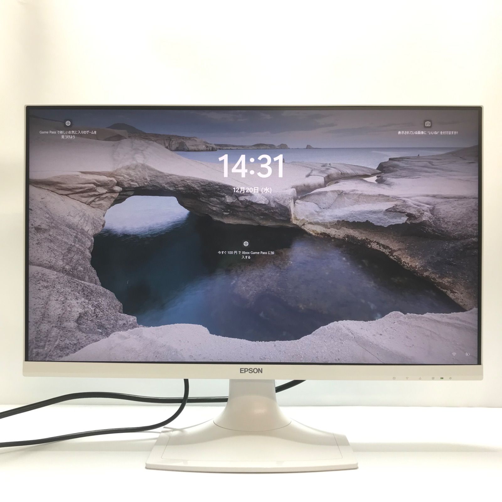 23.8型 エプソンモニター｜LD24W85L｜ホワイト EPSON LD24W85L [23.8型