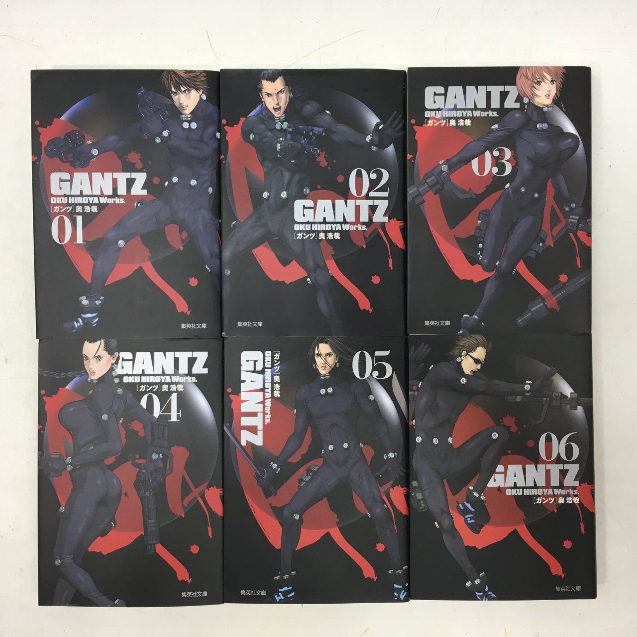 01w-4238 〇 全巻セット GANTZ ガンツ 文庫版 1巻～18巻 集英社