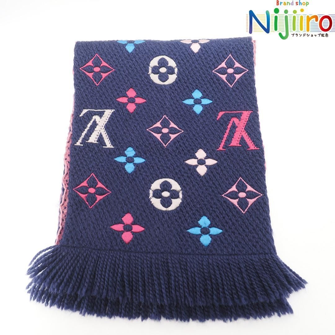 極美品】ルイヴィトン エシャルプ ロゴマニア マフラー 1338 - メルカリ